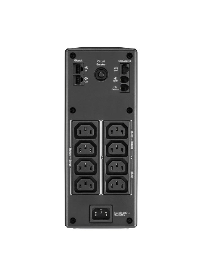 APC BR1300MI | APC Back-UPS Pro 1300VA UPS with LCD | 8 IEC Outlets, AVR, 230V - Image 4